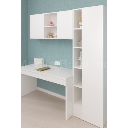 Masa de scris pentru școlari cu sertare și spațiu depozitare A-44